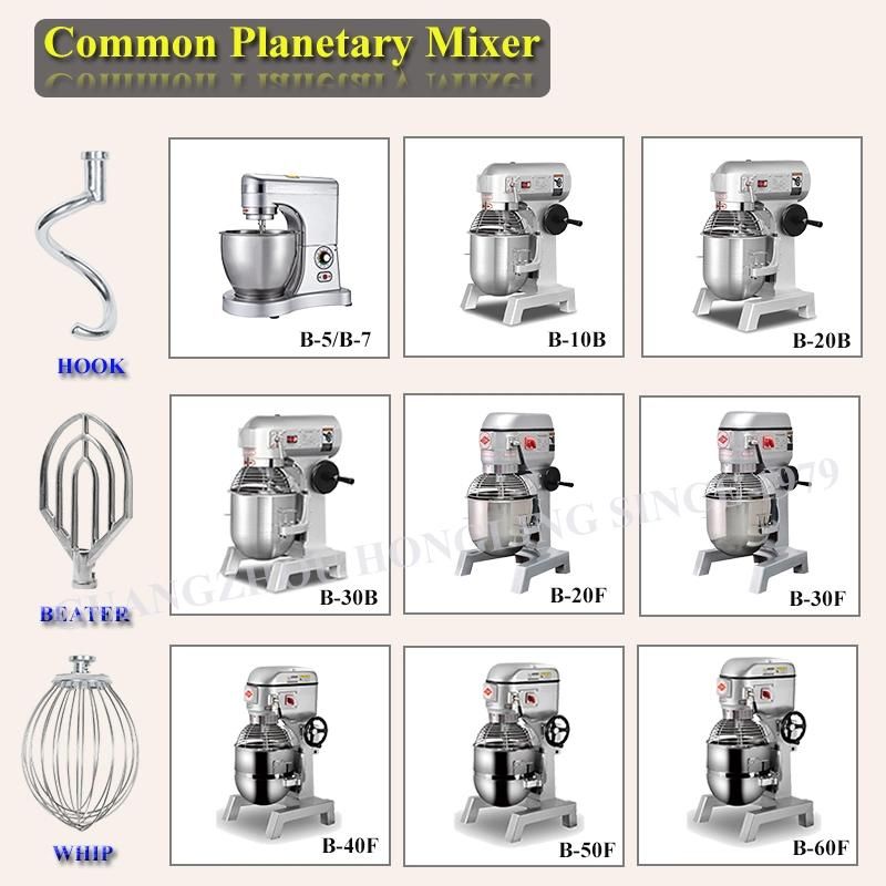 Cheaper Price Bakery Machine 30L Belt Model Planetary Food Mixer