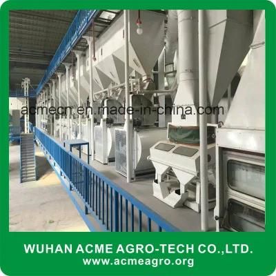 Acme High Quality Complete Set Rice Milling Processing Machinery Plant