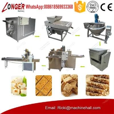 Ce Approved Peanut Candy Production Line Cereal Bar Making Machine