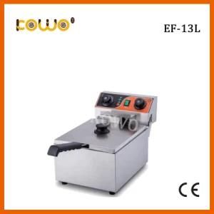 Kitchen and restaurant Equipment 13L Commercial Chicken Potato Chips Electric Deep Frying ...