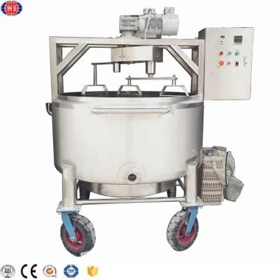2022 The Latest Design Cheese Making Machine Cheese Vat with Wheel