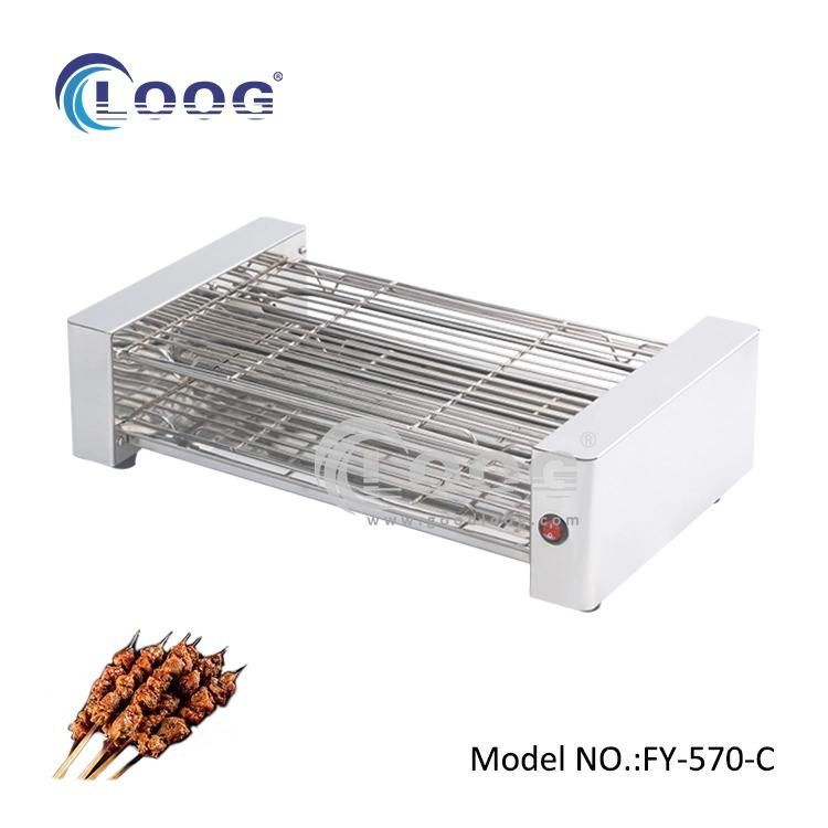 Other Snack Machines Counter Top Mini Outdoor BBQ Grill Stainless Steel Electric Commercial BBQ Grill