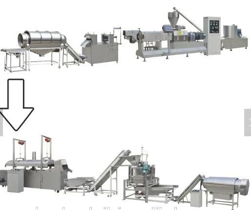 Hot Selling Double Screw Snack Food Puff Extruder