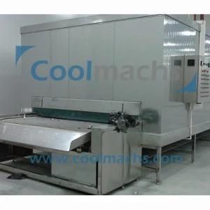 Continuous Ice Cream Freezer Machine/Prepared Food Quick Freezer