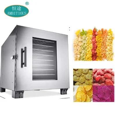 Small Stainless Steel Fruit Dryer Fruit Medicinal Materials Wolfberry High Efficiency ...