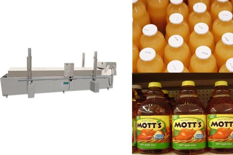 Jar Tunnel Pasteurization Machine Continuous Fruit Juice Bottle Pasteurized Machine