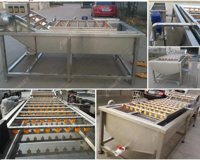 Stainless Steel Industrial Fruit and Vegetable Washing Machine