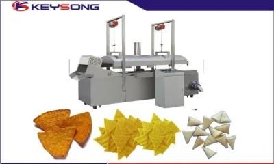 Good Quality Full Automatic Electrical Snacks Fryer Machine
