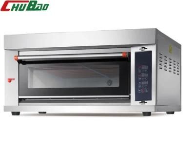 Commercial Kitchen 1 Deck 2 Trays Luxury Gas Oven for Baking Machine Bakery Machinery Food ...