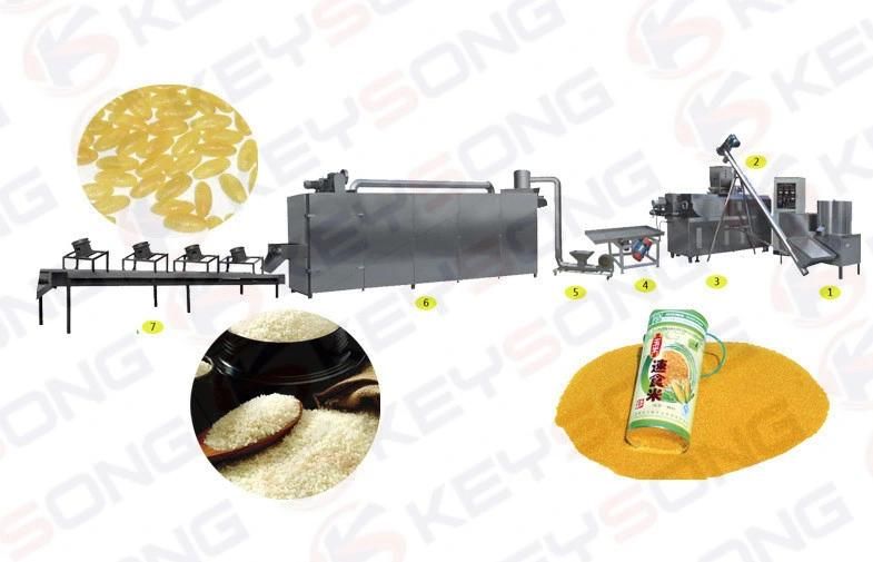 2019new Machine Artificial Nutritional Rice Production Line