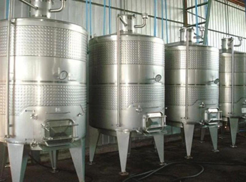 CE Certificate Customized Vertical Horizontal Jacket Insulation Stainless Steel Storage Tank Price