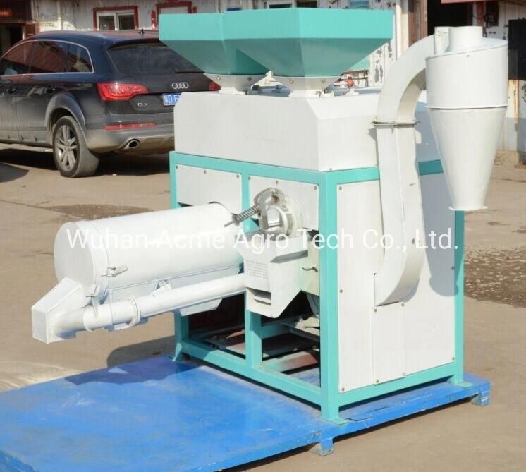 Maize Grits Making Machine Corn Peeler Flour Mill Machine