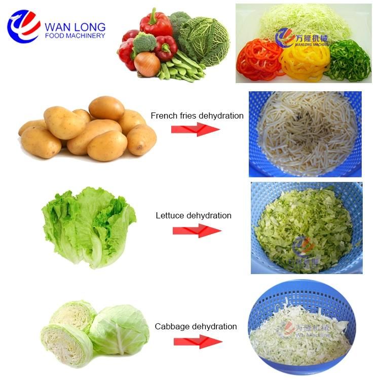 Centrifugal Dewatering Machine Automatic Salad Vegetable Dehydrator Spinner