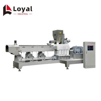 Top Quality Fortified Rice Making Machine Twin Screw Extruder Artificial Rice Making ...