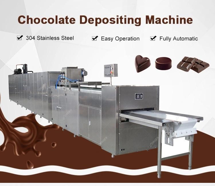 New Chocolate Candy Bars and Chocolate Bar Center Filled Chocolate Machine in India