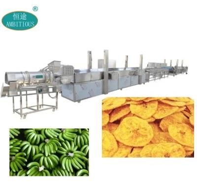 Banana Chips Processing Line Plantian Chips Machine