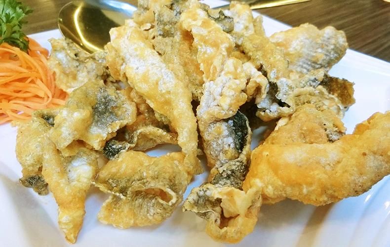 Mesh Belt Diesel Fryer Continuous Fish Skin Frying Machine