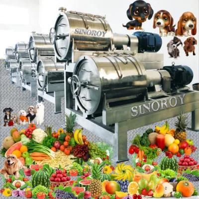 100 Tons Pet Food Fruit Vegetable Sauce Puree Paste Jam Processing Line and Machines