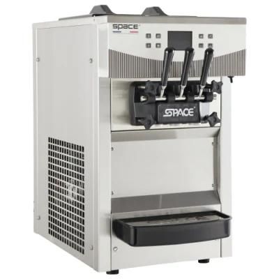 Manufacturer Soft Ice Cream Machine Bevel 304 Stainless Steel Three-Head Ice Cream ...
