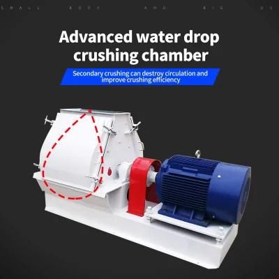 Sfsp60*60 Series High Efficiency Corn Wheat Paddy Husk Hammer Mill