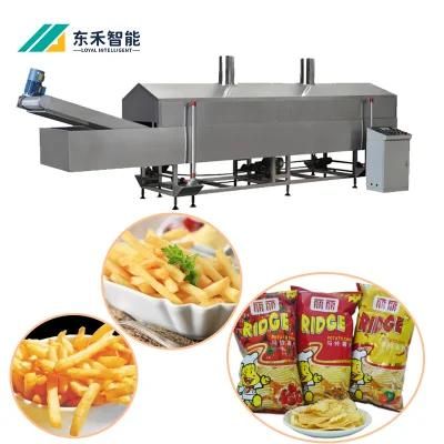 Banana Plantain Chips Cutter Deoiling Making Machine Production Plant