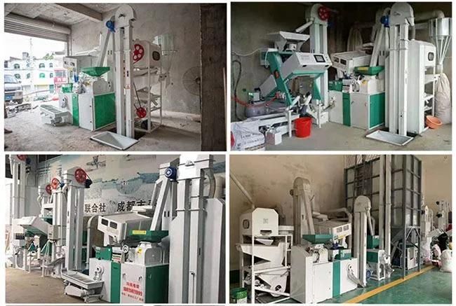 Sale Price Combine Mini Rice Milling Miller Processing Machine