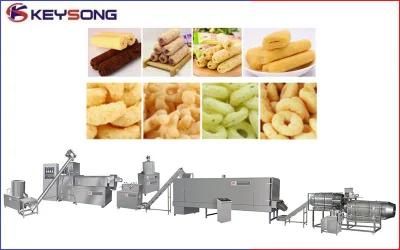 Commercial Non-Fried Puff Snack Processing Line