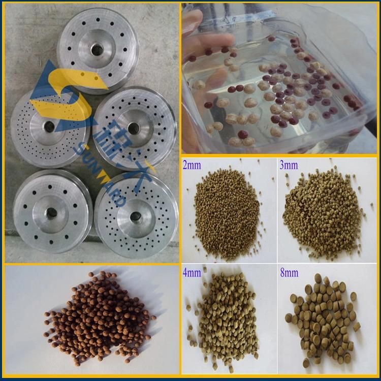 Floating Fish Food Making Machine / Fish Feed Production Line Machinery