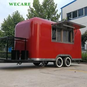 Electric Mobile Hot Dog Cart with Lifted Window