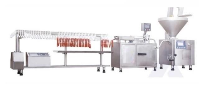 Vacuum Sausage Filler with Lefter and Twister