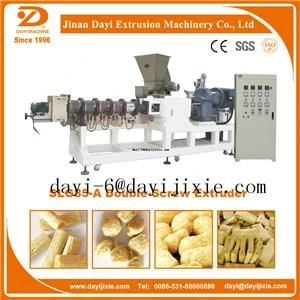 Double Screw Corn Puffed Snack Extruder