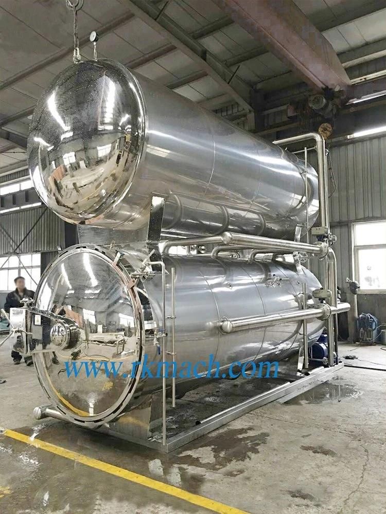 China Supplier for High Pressure Sterilizer Canned Tune Sardine Sterilization Equipment