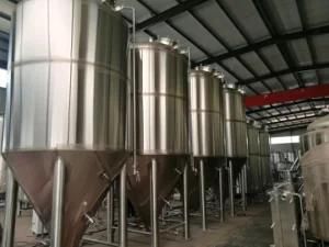 1000L Fermenter Tanks with Glycol Piping Line for Fermentation Conical Fermenter