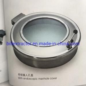 Stainless Steel Sanitary 304 with Endoscopic Manhole Cover