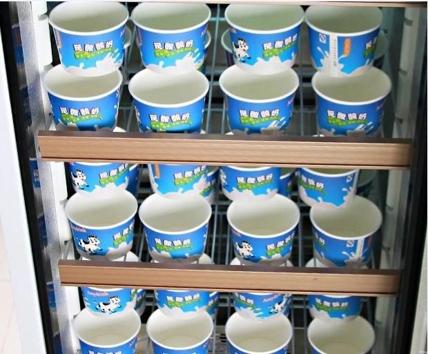 Popular Yogurt Bar Yogurt Maker Machine / Yogurt Making Machine Commercial / Yogurt Storage Cabinet