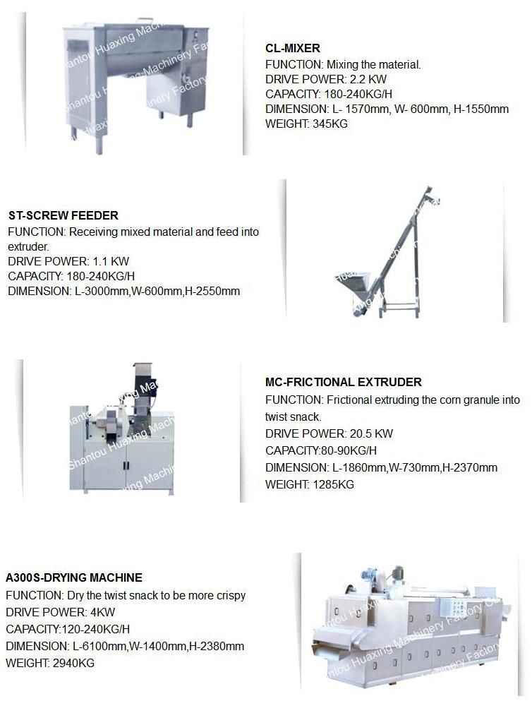 Factory Price Kurkure Cheetos Snack Extruder