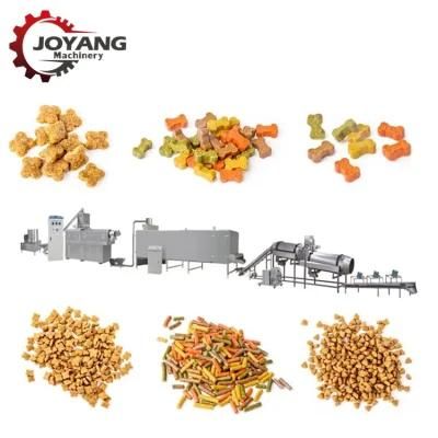 Automatic Twin Screw Floating Fish Feed Making Machine Stainless Steel