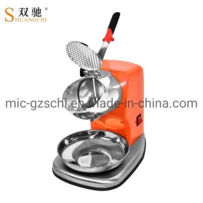 Plastic Style Tall Size Ice Crusher Ice Breaker Maker Commercial Double Blades