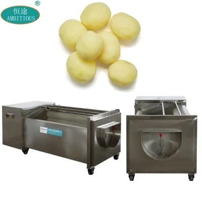 Cleaning Washing Potatoes Machinery Potato Peeler Machine