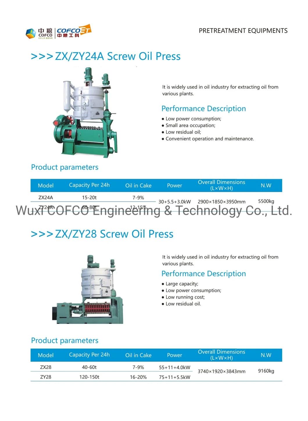 COFCOET ZX/ZY Series Oil Press