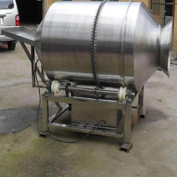 Tumbler Flavoring Snack Foods Snacks Drum Fried Food Seasoning Mixing Machine