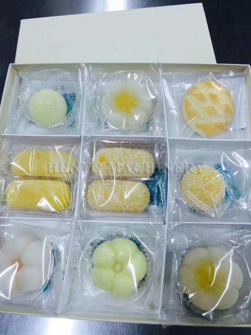 Industrial Commercial Mochi Ice Cream Machine / Japan Mochi Ice Cream Making Machine / Encrusting Machine Mochi