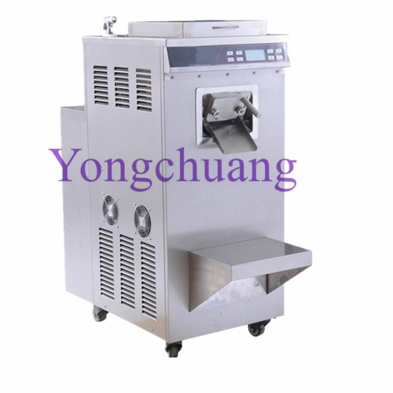 Stainless Steel Gelato Machine with LCD Display Screen