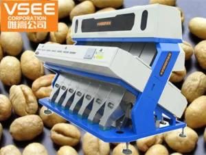 OEM Service Optical Coffee Bean Color Sorter/Cocoa Beans Color Separating Machine