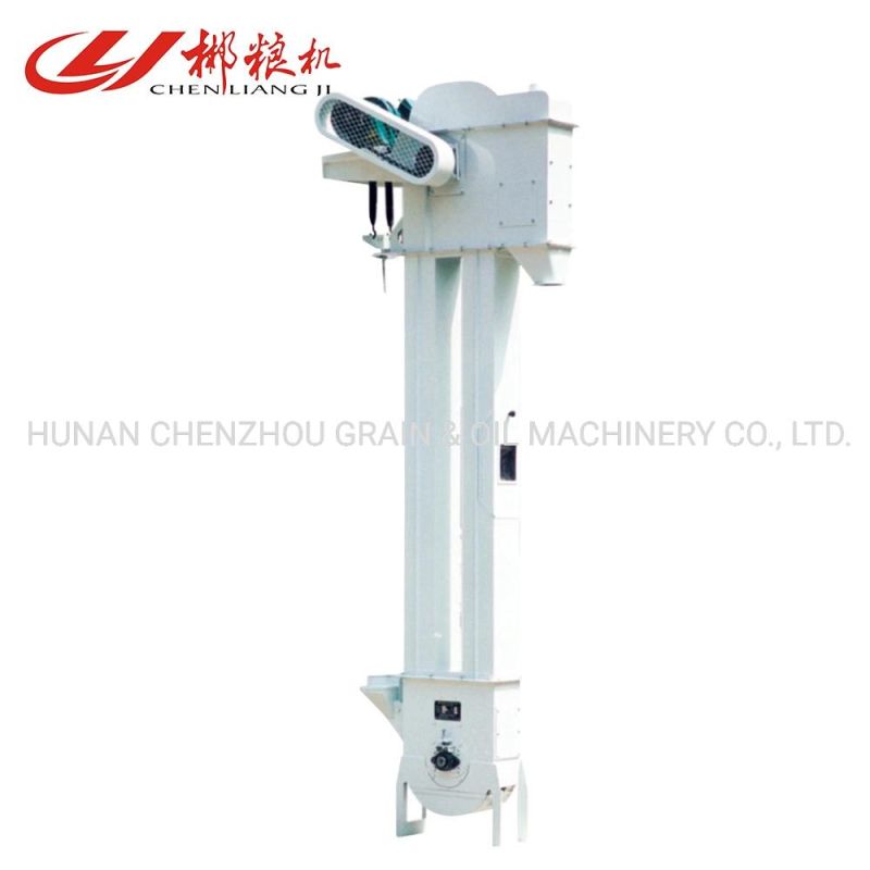 Low Speed Vertical Bucket Elevator Paddy Rice Conveyor Machine Bucket Elevator for Rice Mill and Grain Processing Plant