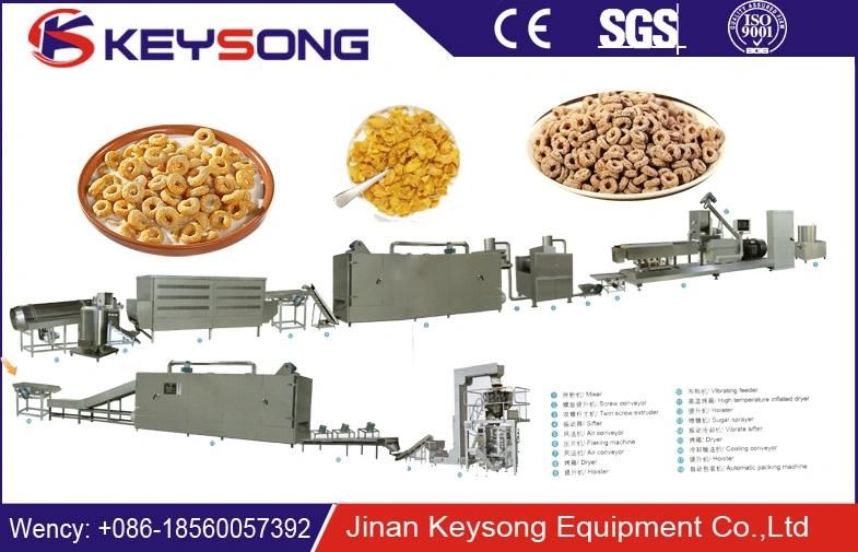 Jinan Corn Flakes Breakfast Cereal Machine Manufacturer