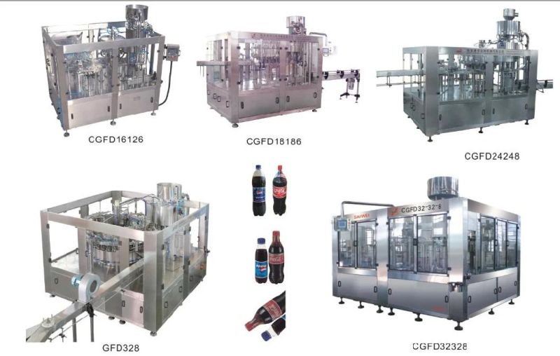 Automatic Beer Soda Carbonated Drink Filler plastic Bottle Filling Machine