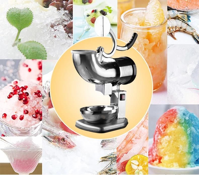 Ice Crusher Stainless Steel Style Ice Breaker Ice Maker Commercial Use Household