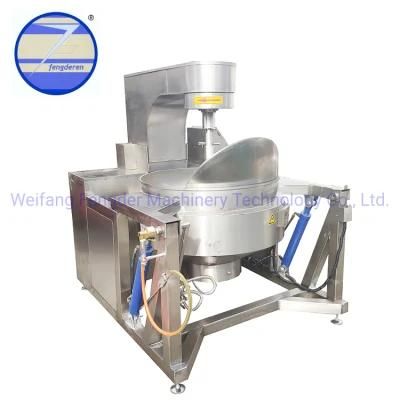 Fully Automatic Chili Sauce Planet Stir Cooking Pot