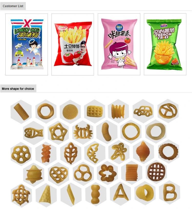 Good Quality Snack Food Extruder Machine/ Snack Prodiction Line